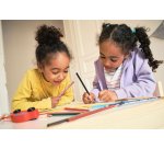 Feutre coloriage stabilo powermaxi schoolpack encre lavable pointe moyenne bloquee colorisassortis carton 240 unites