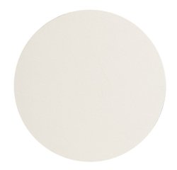 Prêt à peindre carton toilé Ø 40cm 3mm - Blanc
