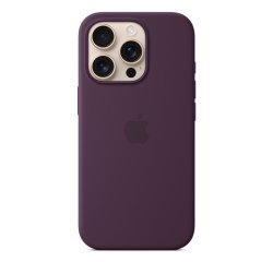 Apple Funda de silicona con MagSafe para el iPhone 16 Pro - Ciruela