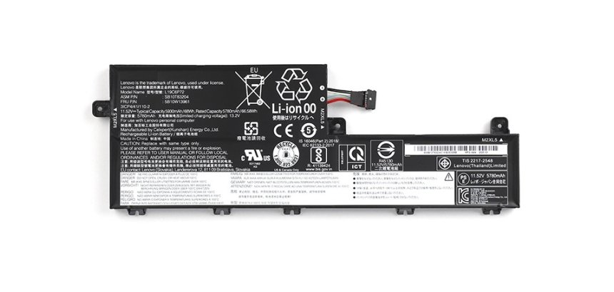 DLH Batterie Li-Pol 11.52V 5650mAh 65Wh - L19C6P72 / L19L6P72 / 5810W13960 / 5B10W13961 / SB10T83203 / SB10T83204