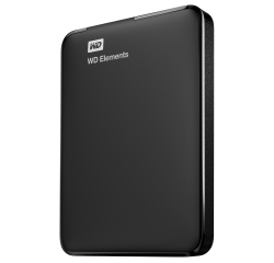 Western Digital Elements Portable disco rigido esterno 1 TB 2.5" Micro-USB B 3.2 Gen 1 (3.1 Gen 1) Nero