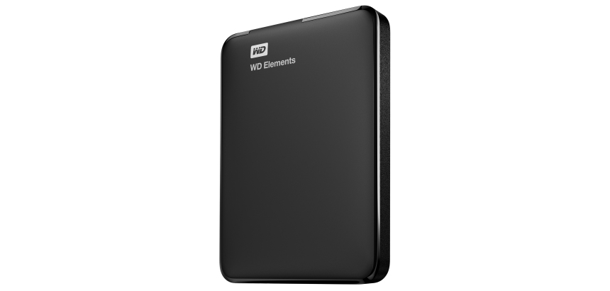 Western Digital Elements Portable external hard drive 1 TB 2.5" Micro-USB B 3.2 Gen 1 (3.1 Gen 1) Black