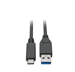 Tripp Lite U428-C03-G2 câble USB USB 3.2 Gen 2 (3.1 Gen 2) 0,9 m USB A USB C 10 Gbit/s Noir