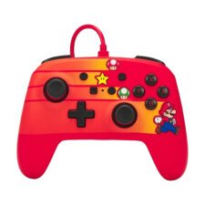 PowerA 1526539-01 mando y volante Negro, Azul, Naranja, Rojo USB Gamepad Nintendo Switch