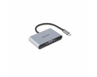 DICOTA D32064 station d'accueil Tablette/Smartphone/ordinateur portable Argent