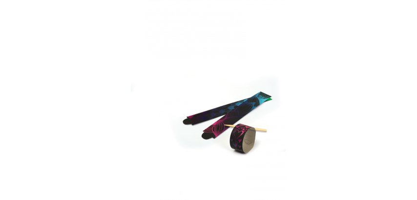 Lot bracelets a gratter graine creative et 12         batonnets