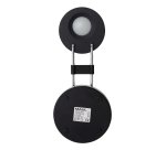 Lampe bureau maulpuck led basse consommation classe a 5wcordon 1,7m bras extensible   185 a 330mm coloris noir