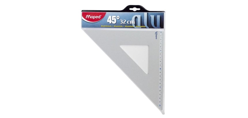Maped 100088 squadra Alluminio