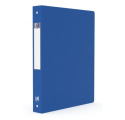 Classeur Oxford Memphis A4 dos 40mm 4 anneaux ronds couverture polypro
