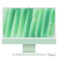 Apple iMac Apple M M4 59,7 cm (23.5") 4480 x 2520 pixels PC All-in-One 24 Go 512 Go SSD macOS Sequoia Wi-Fi 6E (802.11ax) Vert