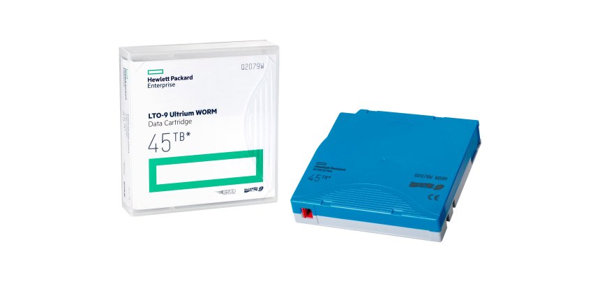 HPE Cartouche de données LTO-9 Ultrium WORM 45 To