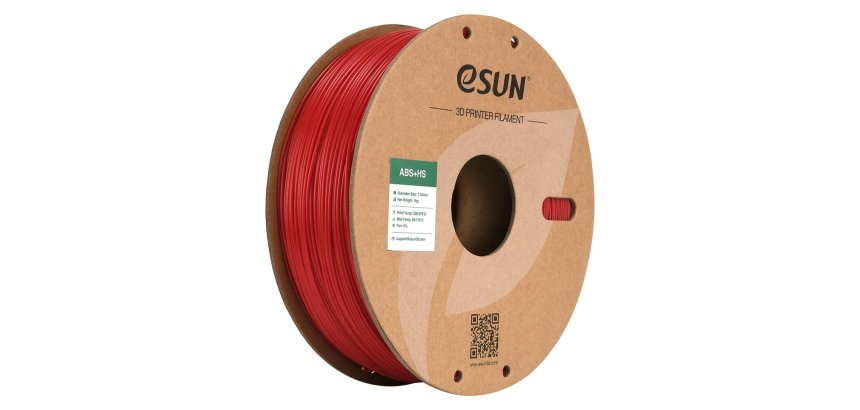 eSUN ABS+HS Absplus Red 1 kg