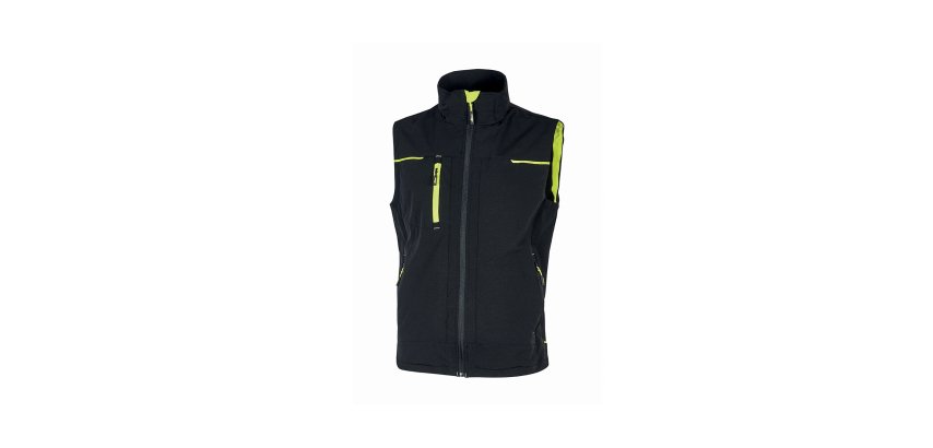 U-Power Style Saturn Giacca Nero, Verde