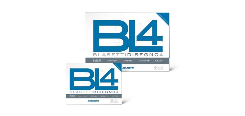 Blasetti BL4 drafting paper Smooth 20 sheets