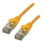 MCL IC5K99BZZZ6ASH03J câble de réseau Jaune 0,3 m Cat6a S/FTP (S-STP)