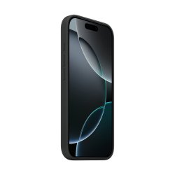 Apple Coque en silicone avec MagSafe pour iPhone 16 Pro - Noir