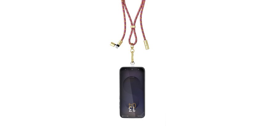 Intenso Handykette als Lade- + Datenkabel USB-C bis 1,65m neon mix cavo USB USB C Multicolore