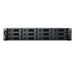 Synology RackStation RS2423+ serveur de stockage NAS Rack (2 U) Ryzen Embedded V1780B 8 Go DDR4 0 To DiskStation Manager Noir, Gris