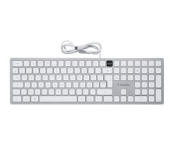 MCL MCL-XtremeMac-Clavier filaire pour Mac avec bouton ON/OFF