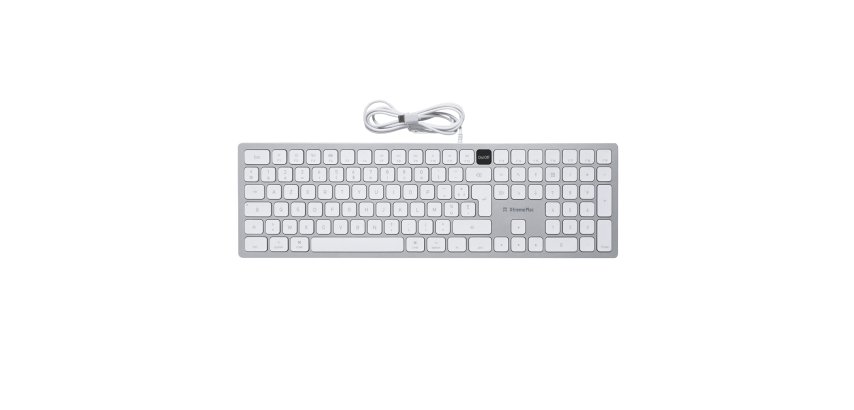 MCL MCL-XtremeMac-Clavier filaire pour Mac avec bouton ON/OFF