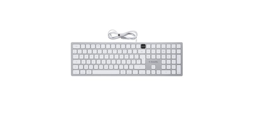MCL MCL-XtremeMac-Clavier filaire pour Mac avec bouton ON/OFF