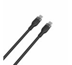 HYPER HJ4001BKGL câble USB USB 2.0 1 m USB C Noir