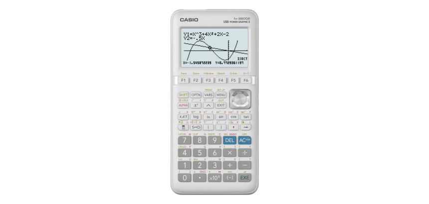 Casio fx-9860GIII calcolatrice Tasca Calcolatrice grafica Bianco
