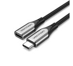 Vention Cable Alargador USB 3.1 Tipo-C TABHF/ USB Tipo-C Macho - USB Tipo-C Hembra/ 1m/ Gris