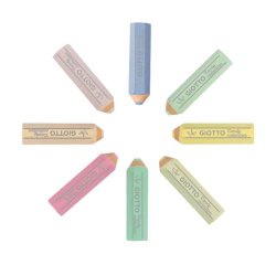 Giotto F232300 eraser Assorted colours 8 pc(s)