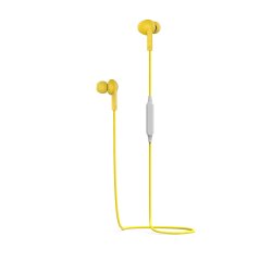 Pantone PT-WE001Y headphones/headset Wireless In-ear Calls/Music Bluetooth Yellow