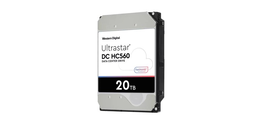 Western Digital Ultrastar DC HC560 disco duro interno 20 TB 7200 RPM 512 MB 3.5" SATA