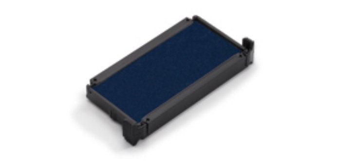 Cassette encrage trodat 6/4916b pour tampon encreur printy 4916 taille empreinte 70x10mm coloris bleu