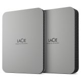 LaCie Mobile Drive (2022) disco duro externo 4 TB 2.5" USB Tipo C 3.2 Gen 1 (3.1 Gen 1) Plata