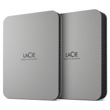 LaCie Mobile Drive (2022) disco duro externo 4 TB Plata