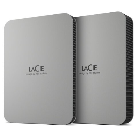 LaCie Mobile Drive (2022) disco duro externo 1 TB 2.5" USB Tipo C 3.2 Gen 1 (3.1 Gen 1) Plata