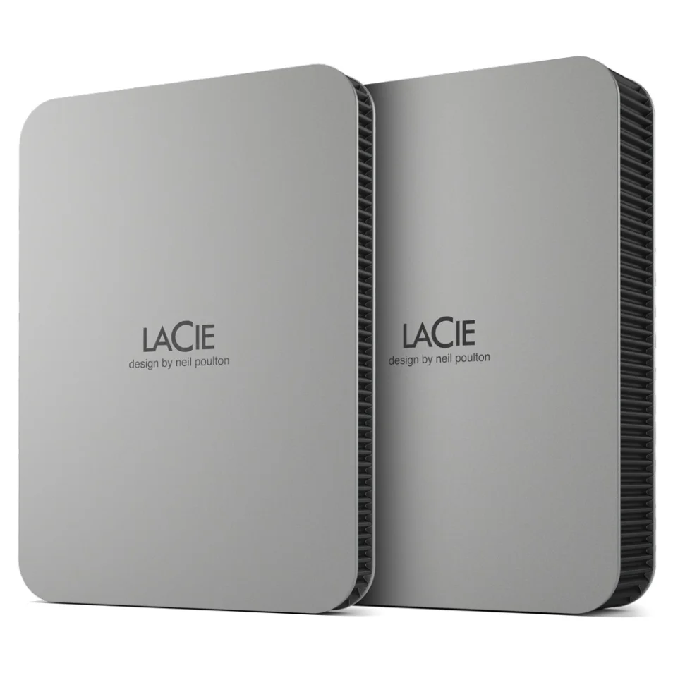 LaCie Mobile Drive (2022) disque dur externe 5 To Argent sur