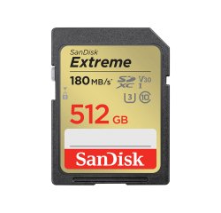 SanDisk Extreme 512 Go SDXC UHS-I Classe 10