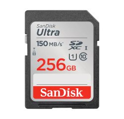 Carte mémoire SD Sandisk Carte Ultra 256GB SDXC Memory Card 150MB/s
