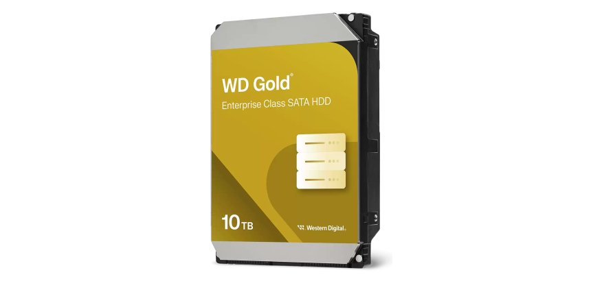 Western Digital Gold WD103KRYZ disque dur 10 To 7200 tr/min 512 Mo 3.5" Série ATA III