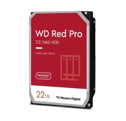 Western Digital Red Pro disco duro interno 22 TB 7200 RPM 512 MB 3.5" Serial ATA III