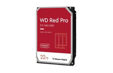 Western Digital Red Pro disco duro interno 22 TB 7200 RPM 512 MB 3.5" Serial ATA III