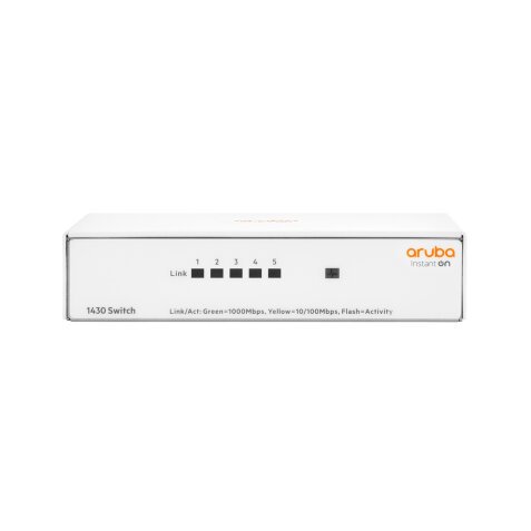 HPE Aruba Networking Aruba Instant On 1430 5G Non-géré L2 Gigabit Ethernet (10/100/1000) Blanc