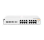 HPE Aruba Networking Aruba Instant On 1430 16G Class4 PoE 124W Non-géré L2 Gigabit Ethernet (10/100/1000) Connexion Ethernet, supportant l'alimentation via ce port (PoE) 1U Blanc