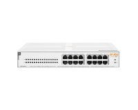 HPE Aruba Networking Aruba Instant On 1430 16G Class4 PoE 124W Non-géré L2 Gigabit Ethernet (10/100/1000) Connexion Ethernet, supportant l'alimentation via ce port (PoE) 1U Blanc