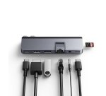 HYPER HD575-GRY-GL station d'accueil USB 3.2 Gen 1 (3.1 Gen 1) Type-C Gris