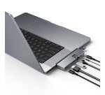 HYPER HD575-GRY-GL station d'accueil USB 3.2 Gen 1 (3.1 Gen 1) Type-C Gris