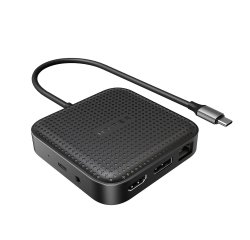 Hub USB Hyper STATION D'ACCUEIL 7 EN 1 HD 583 -GL