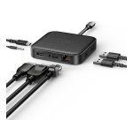 Hub USB Hyper STATION D'ACCUEIL 7 EN 1 HD 583 -GL