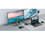 Hub USB Hyper STATION D'ACCUEIL 7 EN 1 HD 583 -GL