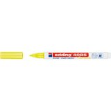 4085 Marqueur craie liquide 4085. Couleur jaune fluorescent. Pointe fine